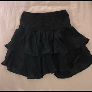 Black LoveShackFancy skirt
